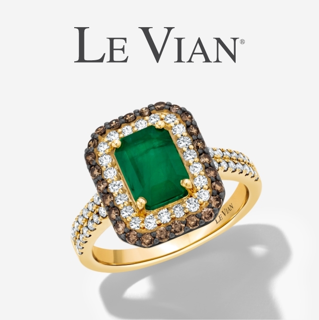 Le Vian - Let their style shine when you discover the decadent details and designs of Le Vian.