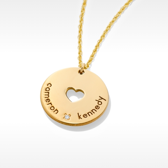 Couples Jewellery - Your bond is unbreakable- show it off with a promise ring or pendant necklace personalized with an engraving or photo. 