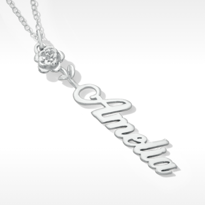 Name Necklaces - You only get one name, wear it proudly with a personalized name necklace in the style of your choice.