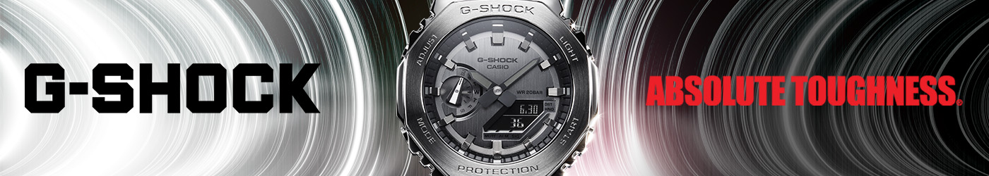 G-SHOCK - Celebrating 40 Years of Toughness. Best known for designing the toughest, hard-wearing watches that money can buy since 1983. 