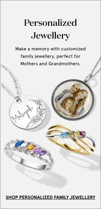 Make a memory with customized family jewellery, perfect for Mothers and Grandmothers.