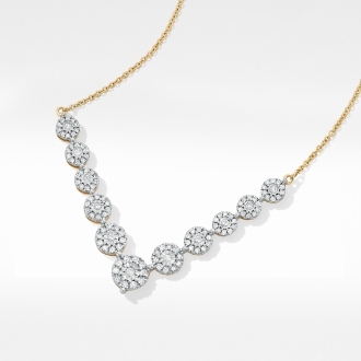 Diamond Necklaces. They'll sparkle brighter than ever in a dazzling diamond necklace or two. 