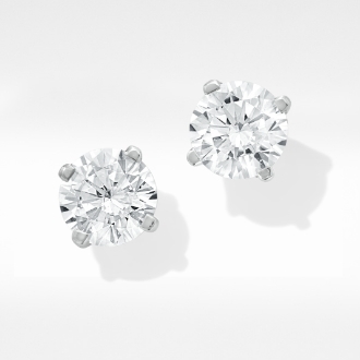 Diamond Earrings. Make the moment sparkle with a gift of dazzling diamond earrings. 