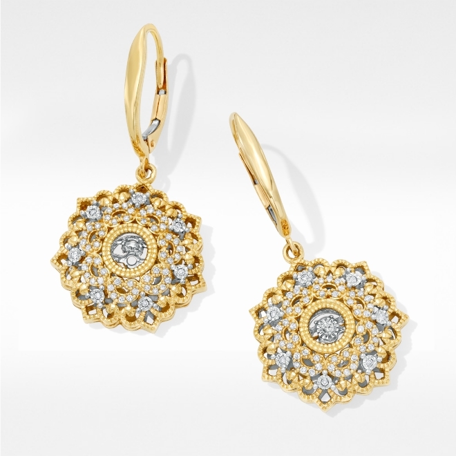 Diamond Earrings - Our collection radiates captivating charm in every aspect.