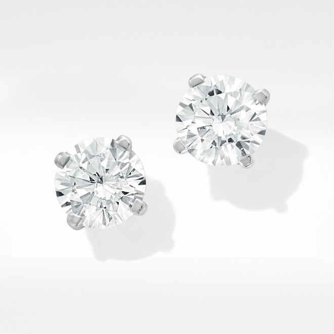 Studs - Beautiful diamond studs that will add a sparkle to your shine.