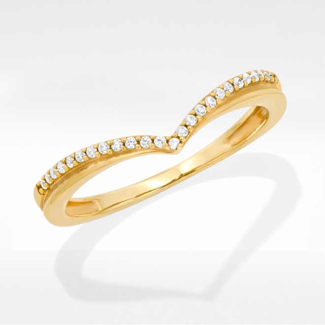 Contour - Delicately curved, contour bands are thoughtfully designed to complement your engagement ring.