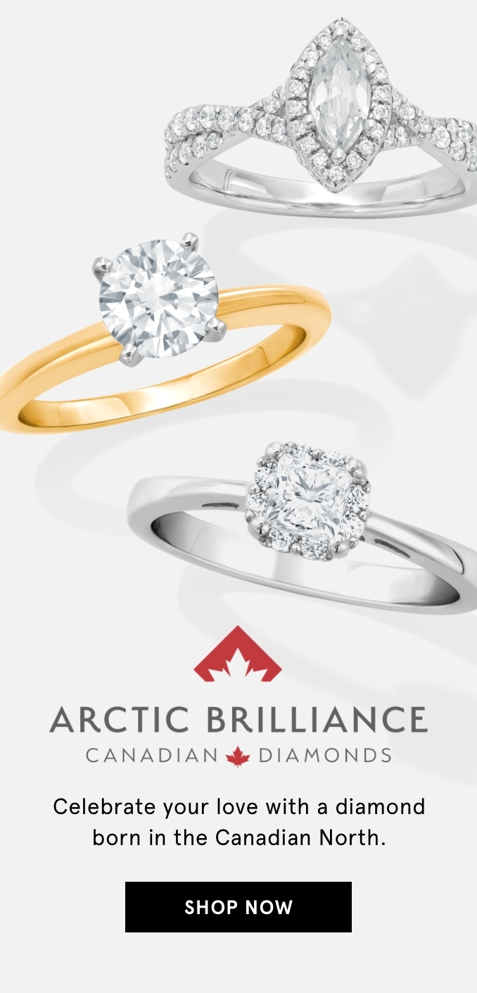 Arctic Brilliance - Celebrate your love with a diamond born in the Canadian North.