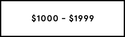 $1000 - $1999
