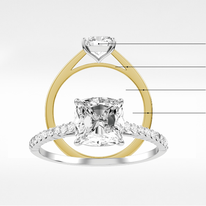 Custom Rings - Design a one-of-a-kind engagement ring for your one and only.