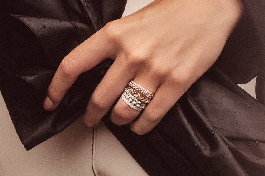 How to Stack Rings