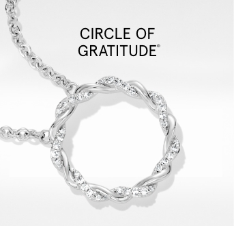 Circle of Gratitude - Like a circle, your gratitude for the love they give through life's ups and downs is unending.