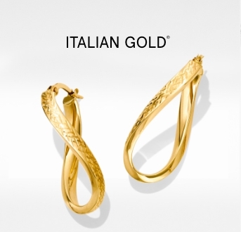 Italian Gold - Bring some European elegance to your look with these sophisticated and unique 10-18K Italian gold styles.