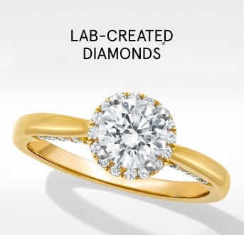 Lab-Created Diamonds - These lab-created diamond bridal styles exhibit the same optical, chemical, and physical properties as natural diamonds.