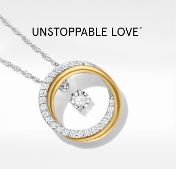 Unstoppable Love - Celebrate a love that never ends with diamonds and gemstones that brilliantly dance and reflect the love that moves you.