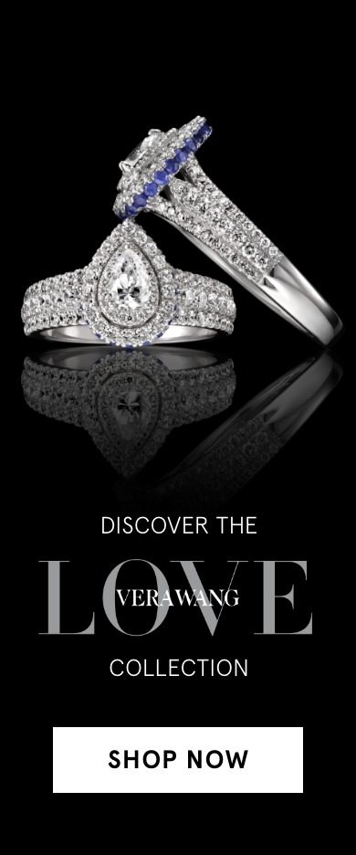 Vera Wang Love Collection 1.29 CT. T.W. Emerald-Cut Diamond Double