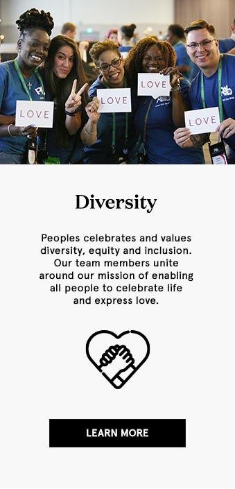 Diversity - Peoples celebrates and values diversity, equity and inclusion.