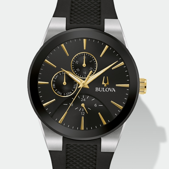 Black-Tone - Striking black-tone watches complement casual and formal attire.