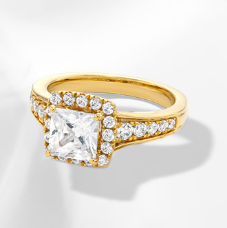 Yellow Gold - A timeless choice that adds warmth and elegance to any ring style.