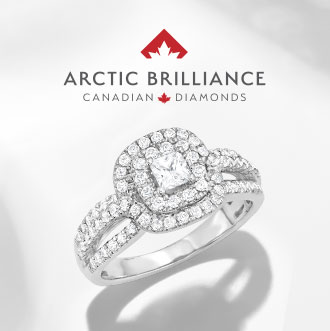 Arctic Brilliance - Explore timeless and modern designs adorned with exquisite Canadian diamonds.