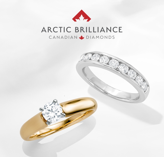 Arctic Brilliance - Exclusive to Peoples, the Arctic Brilliance collection features dazzling, Canadian certified diamonds.