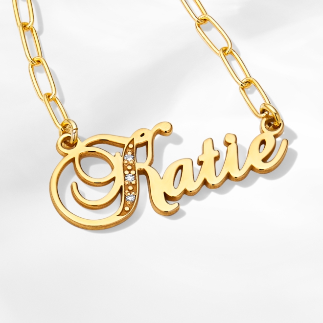 Name Necklaces - Create something unique with personalized styles that say it all.