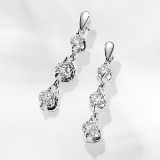 Diamond Earrings - Explore stunning diamond earrings, crafted to shine with sophistication. 