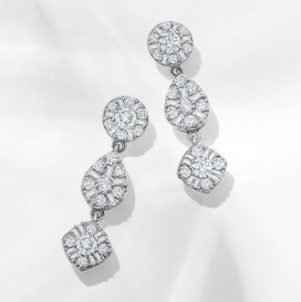 Silver Earrings - Explore our exquisite range of silver earrings, perfect for any wardrobe.