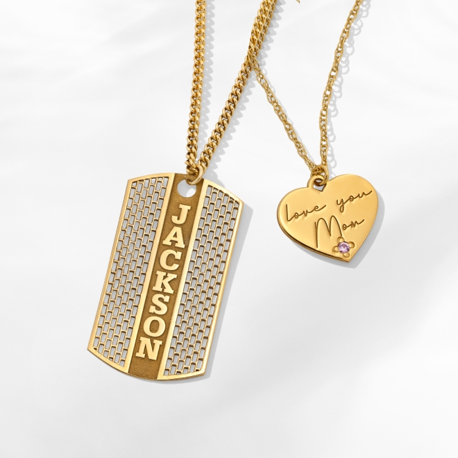 Personalized Jewellery. Make a memory with a unique and thoughtful personalized jewellery gift. 