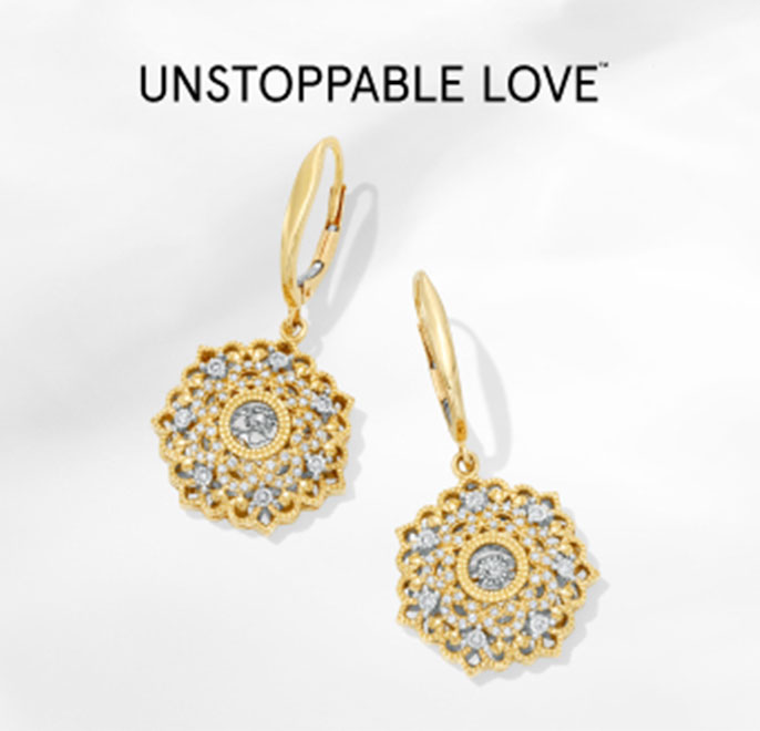 Unstoppable Love. Celebrate the love that moves you with a gift from the Unstoppable Love Collection.