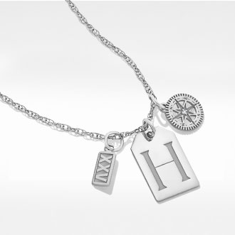 Initials & Monograms - From engravable bar necklaecs to pendants for her to signet rings and cufflinks for him, a monogram is the perfect personal touch.