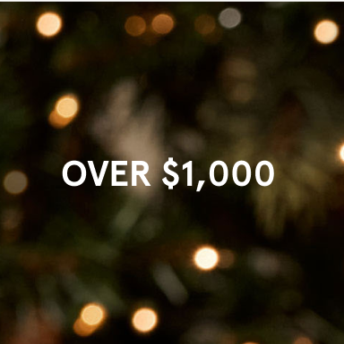 Gifts $1000+ 