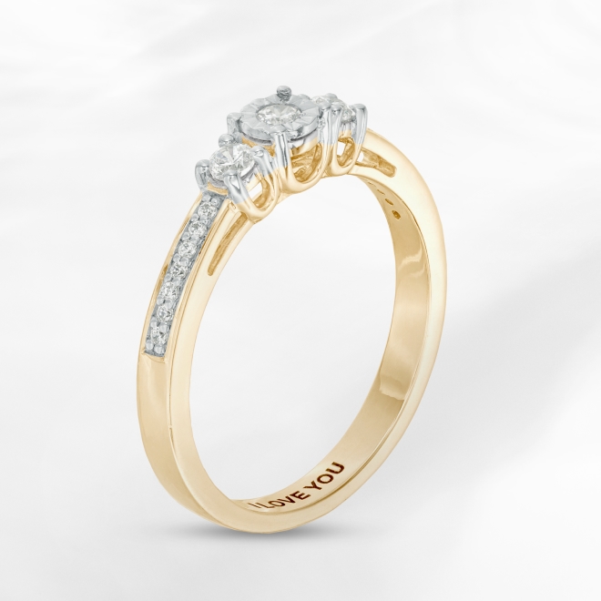 Custom Promise Rings - Take your relationship to a new level with a custom promise ring that reflects your lasting bond and commitment. 
