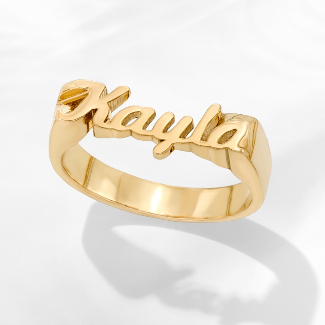 Personalized Rings - Make a meaningful statement with a one-of-a-kind design that's created just for them.