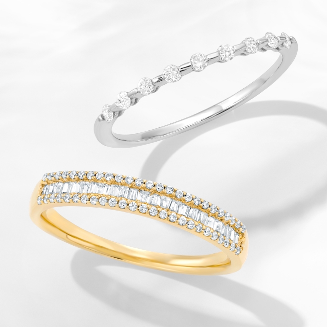 Stackable Rings - Try something new with rings that you can mix, match, and stack for different looks and styles.