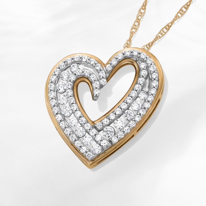 Heart Necklaces - keep love close to you with our beautiful heart-shaped necklaces.