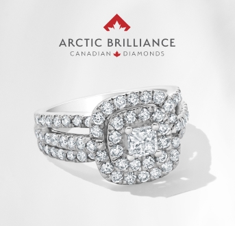 Arctic Brilliance - Explore timeless and modern designs adorned with exquisite Canadian diamonds.