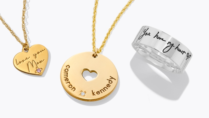 Engravable Jewellery