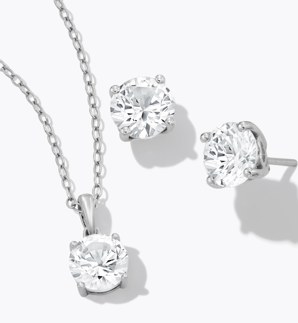 25% OFF* SOLITAIRE PENDANTS & EARRINGS