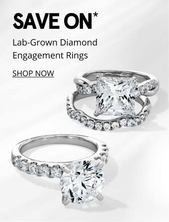 Save On* Lab-Grown Diamond Engagement Rings