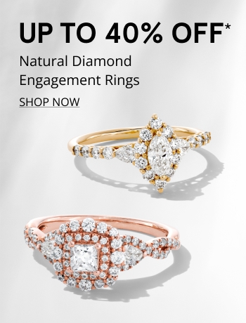 25-40% OFF* Natural Diamond Engagement Rings 