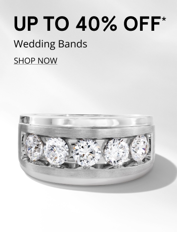 20-40% OFF* Wedding Bands