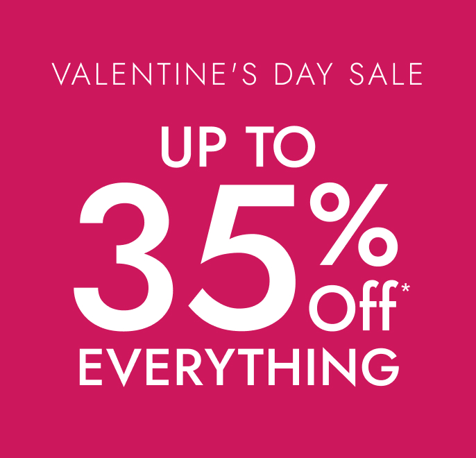Up to 35% off everything