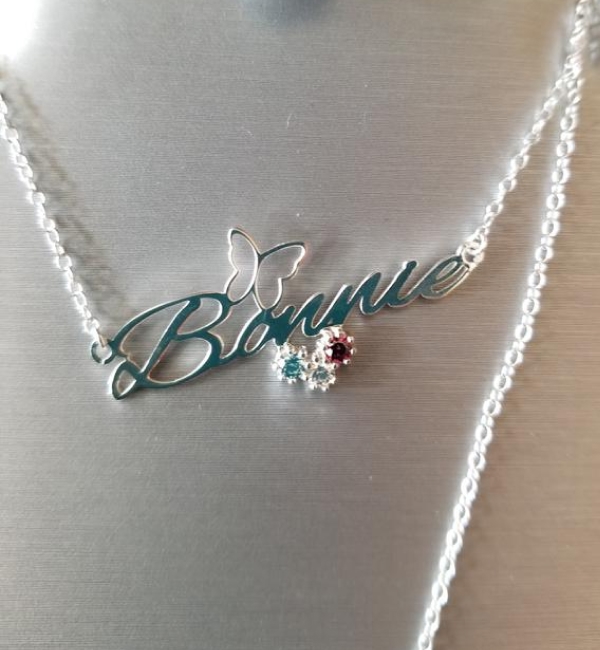 "I bought my necklace to reflect my grandchildren's birthstones."