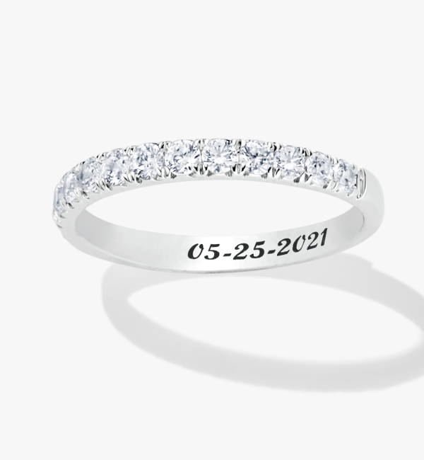 Engravable Wedding Bands - 