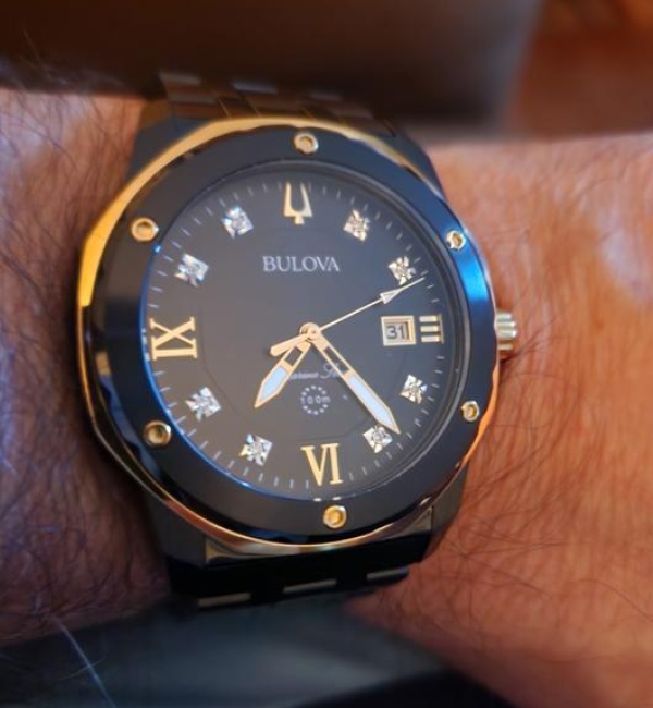 "My second Bulova watch. Really valued purchase. Happy customer."