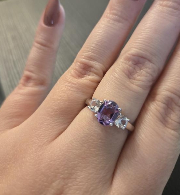 "Beautiful ring! Looks better in person than in the website pictures."