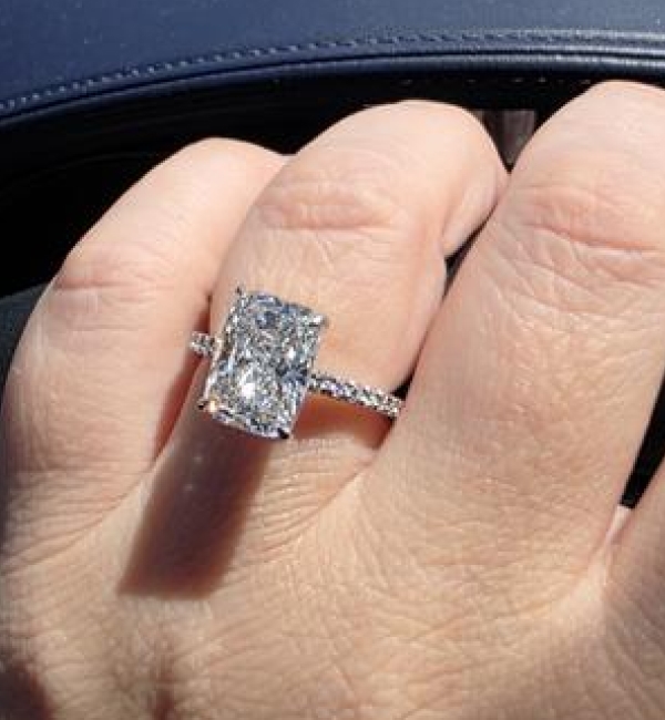 "My ring....this very one.....I got on my Birthday.It is light, it is elegant, gorgeously crafted. I never heard of Neil Lane before but now he has become a name I will never forget. "		