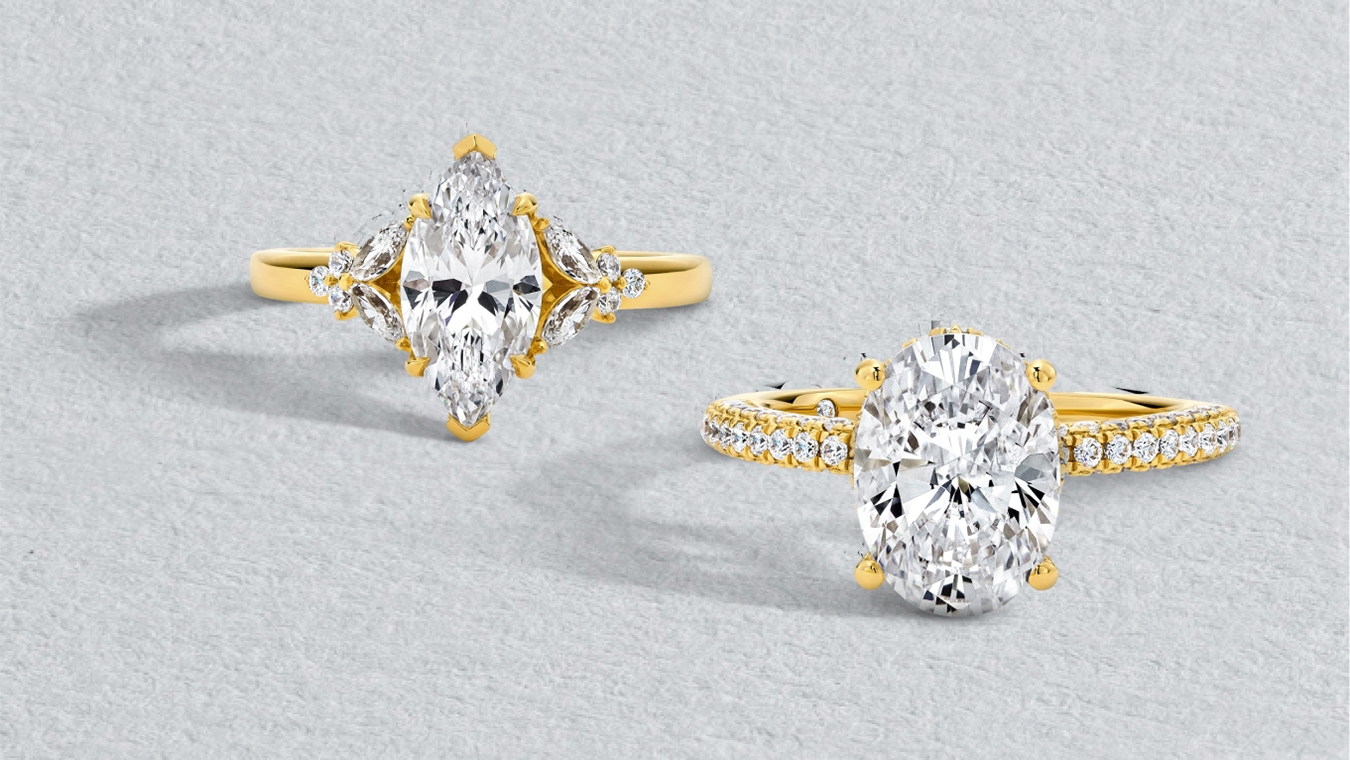 Yellow Gold Engagement Rings		