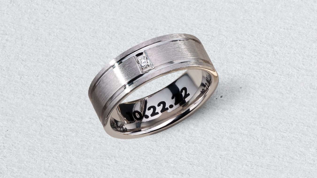 Engravable Wedding Bands		