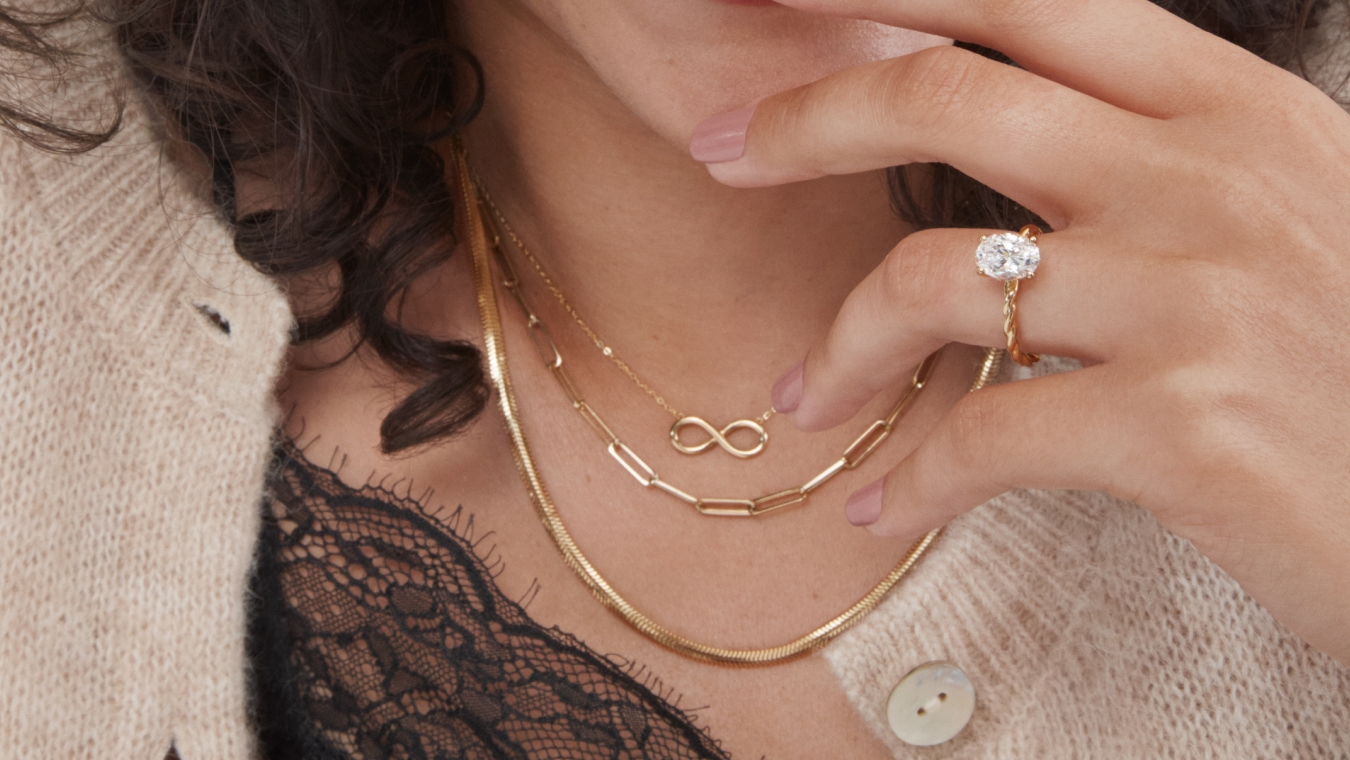 How To Layer Necklaces		